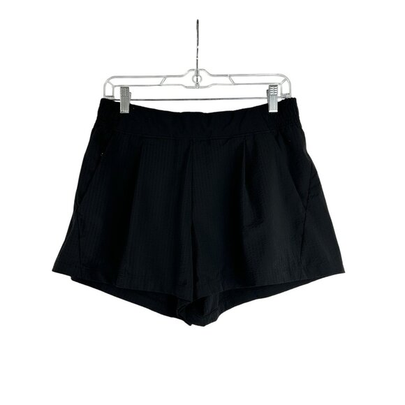 Athleta Shorts Womens 8 Textured Brooklyn Short Casual Elastic Athleisure Pocket - Picture 8 of 15